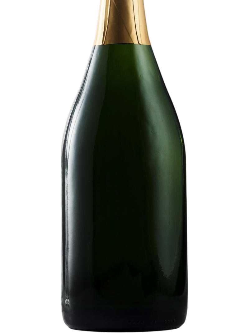 Blank champagne bottle for custom etching